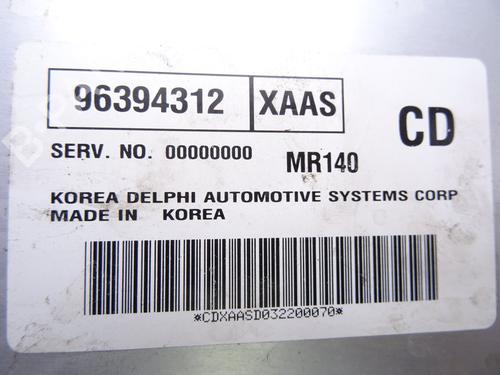 Engine control unit (ECU) CHEVROLET AVEO / KALOS Hatchback (T200) 1.4 | BP30974611M57 
