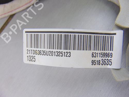 Right curtain airbag CHEVROLET AVEO Hatchback (T300) 1.3 D | BP8140640C12 