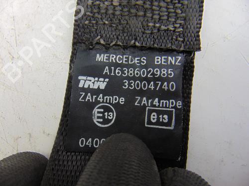 Front left seatbelt MERCEDES-BENZ M-CLASS (W163) ML 270 CDI (163.113) | BP8738402I26 