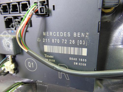 Right front door MERCEDES-BENZ E-CLASS (W211) E 320 CDI (211.022) | BP11691008C3 