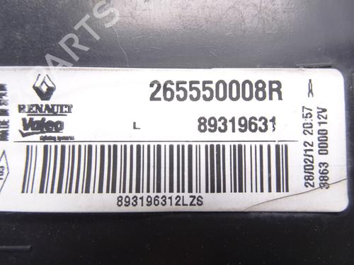 Left taillight RENAULT MEGANE III Coupe (DZ0/1_) 1.5 dCi (DZ0B) | BP19062784C34 