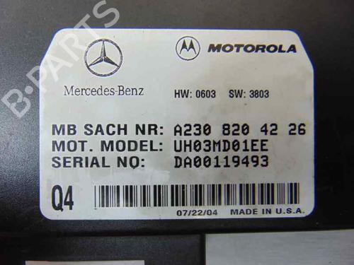 Electronic module MERCEDES-BENZ CLK (C209) CLK 270 CDI (209.316) | BP7726825M83 