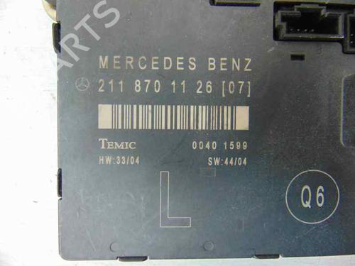 Comfort control module MERCEDES-BENZ E-CLASS (W211) E 220 CDI (211.006) | BP7728482M56 