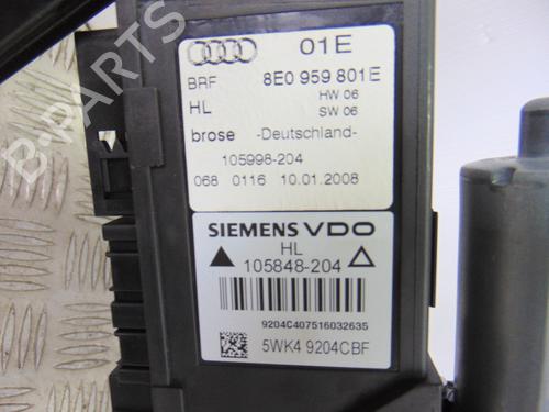Rear left window mechanism AUDI A4 B7 Avant (8ED) 2.7 TDI | BP8245595C24 