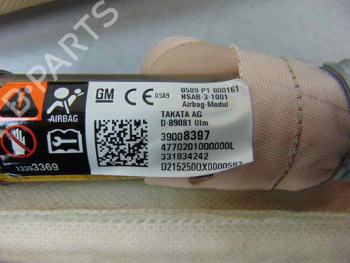 Left curtain airbag OPEL ASTRA K (B16) 1.6 CDTi (68) | BP7728756C11 