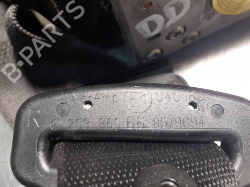Front right seatbelt MERCEDES-BENZ C-CLASS (W203) C 220 CDI (203.008) | BP8760485I25 