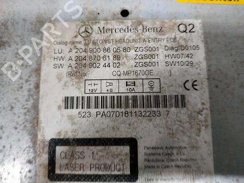 Radio MERCEDES-BENZ C-CLASS (W204) C 200 CDI (204.007, 204.006) | BP26264920E6 