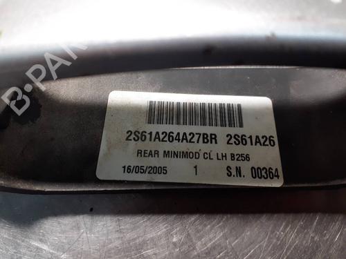 Rear left exterior door handle FORD FIESTA V (JH_, JD_) 1.4 16V | BP8649173C130 