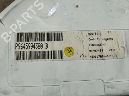 Instrument cluster CITROËN C3 I (FC_, FN_) 1.6 16V | BP26256043C47 
