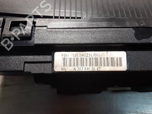 Instrument cluster MERCEDES-BENZ C-CLASS (W203) C 220 CDI (203.008) | BP8505571C47 