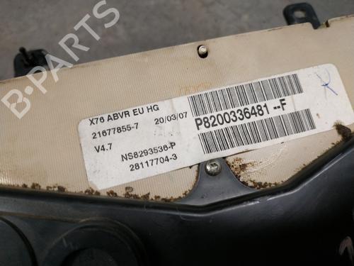 Instrument cluster RENAULT KANGOO III Box Body/MPV 1.5 Blue dCi 75 (FJAA) | BP27401800C47 