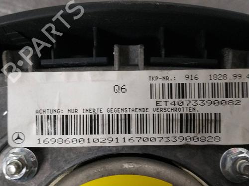 Driver airbag MERCEDES-BENZ A-CLASS (W169) A 160 (169.031, 169.331) | BP26264975C9 