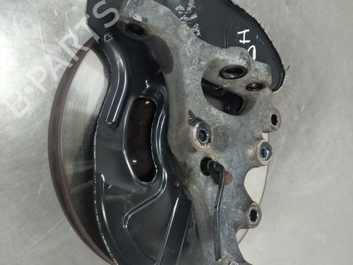 Left front steering knuckle MERCEDES-BENZ C-CLASS (W203) C 200 Kompressor (203.045) | BP26267324M25 