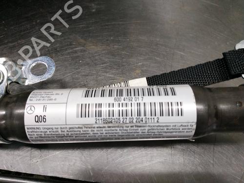 Left curtain airbag MERCEDES-BENZ E-CLASS (W211) E 270 CDI (211.016) | BP26266256C11 