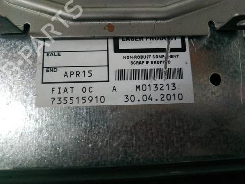 Radio FIAT BRAVO II (198_) 1.6 D Multijet (198AXH1B) | BP27402486E6 