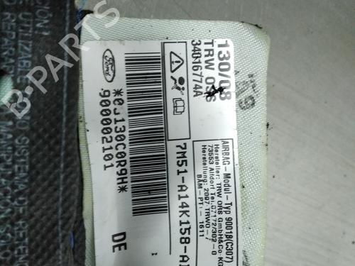 Right curtain airbag FORD FOCUS C-MAX (DM2) 1.6 TDCi | BP26254251C12 