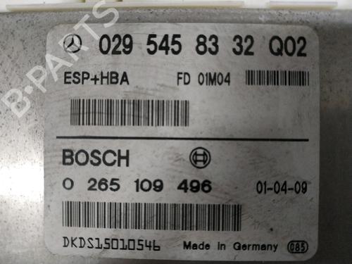 Control unit MERCEDES-BENZ A-CLASS (W168) A 140 (168.031, 168.131) | BP26255668M11 