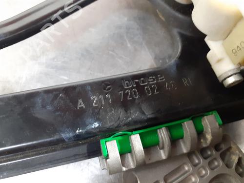 Front right window mechanism MERCEDES-BENZ E-CLASS (W211) E 220 CDI (211.006) | BP27400002C23 