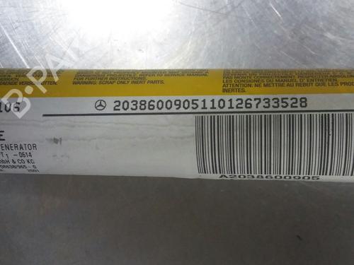 Left curtain airbag MERCEDES-BENZ C-CLASS (W203) C 200 Kompressor (203.045) | BP26267432C11 
