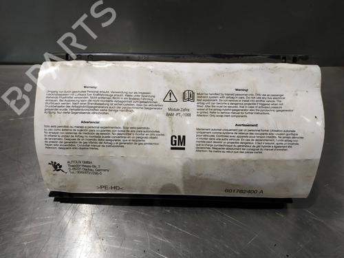 Used Passenger airbag OPEL ZAFIRA / ZAFIRA FAMILY B (A05) 1.9 CDTI (M75) (150 hp) 9226010