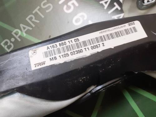 Left curtain airbag MERCEDES-BENZ M-CLASS (W163) ML 400 CDI (163.128) | BP8040168C11 