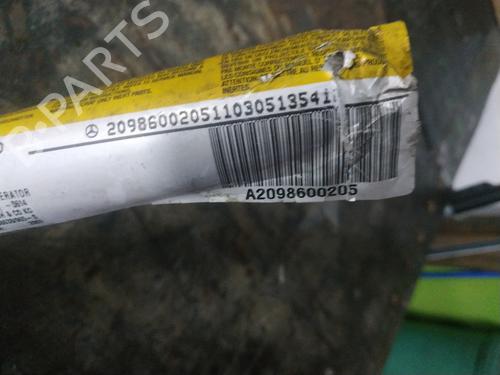 Right curtain airbag MERCEDES-BENZ CLK (C209) CLK 270 CDI (209.316) | BP26254740C12 