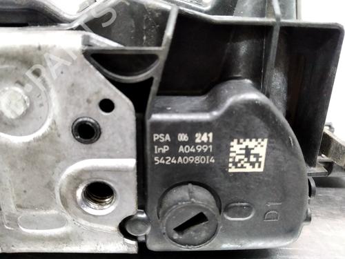 Rear right lock PEUGEOT 5008 (0U_, 0E_) 1.6 BlueHDi 120 | BP27400185C99 