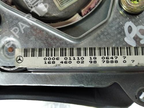 Driver airbag MERCEDES-BENZ A-CLASS (W168) A 140 (168.031, 168.131) | BP26255677C9 