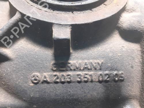Rear differential MERCEDES-BENZ C-CLASS (W203) C 220 CDI (203.008) | BP8909861M24 