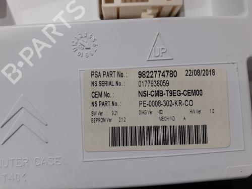 Instrument cluster PEUGEOT 308 II (LB_, LP_, LW_, LH_, L3_) 1.2 THP 110 | BP26245426C47 