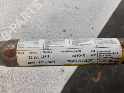 Right curtain airbag SKODA OCTAVIA I (1U2) 1.9 TDI | BP27400100C12 