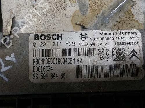 Engine control unit (ECU) CITROËN C4 Coupe (LA_) 1.6 HDi | BP26263818M57 