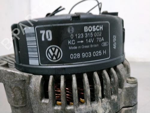 Alternator VW GOLF III (1H1) 1.9 TDI Syncro (1HX1) | BP26253018M7 