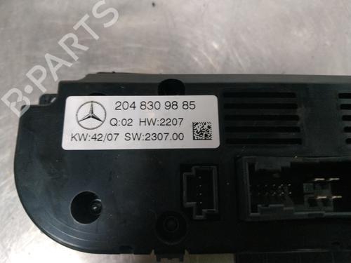 Climate control MERCEDES-BENZ C-CLASS (W204) C 200 Kompressor (204.041) | BP26253627I5 