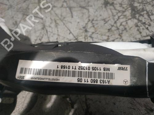 Left curtain airbag MERCEDES-BENZ M-CLASS (W163) ML 270 CDI (163.113) | BP26246773C11 