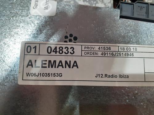 Radio SEAT IBIZA IV (6J5, 6P1) 1.4 | BP26245851E6 