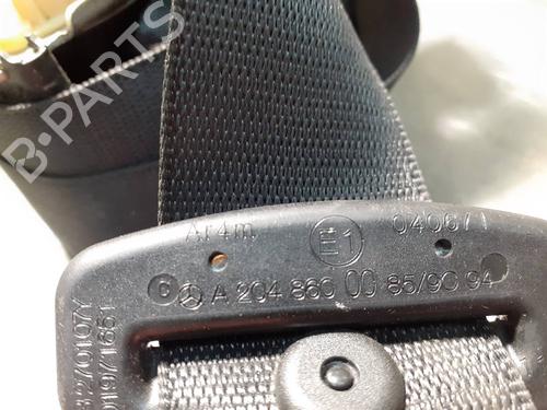 Rear center seatbelt MERCEDES-BENZ C-CLASS (W204) C 220 CDI (204.008) | BP9716277I27 