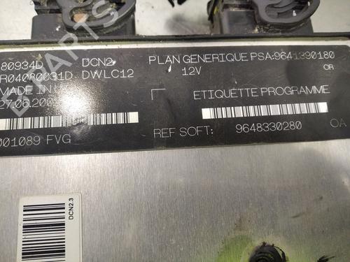 Engine control unit (ECU) CITROËN XSARA (N1) 1.9 D | BP26246875M57 