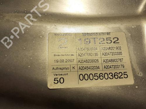 Front left window mechanism MERCEDES-BENZ C-CLASS (W204) C 220 CDI (204.008) | BP9700701C22 