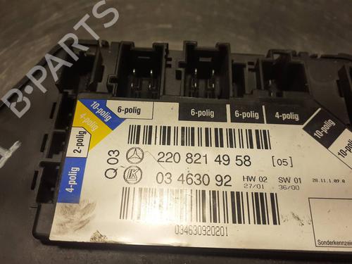Electronic module MERCEDES-BENZ S-CLASS (W220) S 400 CDI (220.028, 220.128) | BP9498932M83 