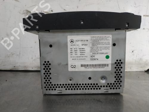 Radio MERCEDES-BENZ E-CLASS (W211) E 220 CDI (211.006) | BP26253988E6 