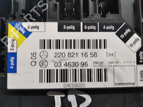 Electronic module MERCEDES-BENZ S-CLASS (W220) S 400 CDI (220.028, 220.128) | BP26256869M83 