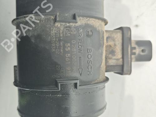 Used Mass air flow sensor OPEL ASTRA J Sports Tourer (P10) 1.7 CDTI (35) (110 hp) 25901389