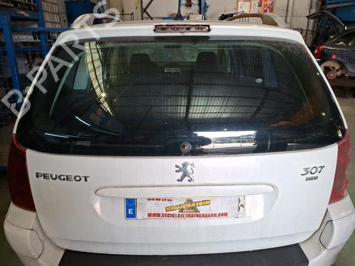 Used Tailgate Tailgate PEUGEOT 307 SW (3H) 1.6 HDI 110 (109 hp) 34700285 34700285