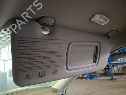 Used Right sun visor Right sun visor RENAULT LAGUNA III (BT0/1) 1.5 dCi (BT00, BT0A, BT0T, BT1J) (110 hp) 33326189 33326189