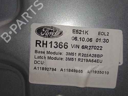 Front right window mechanism FORD FOCUS C-MAX (DM2) 1.8 TDCi | BP9583814C23 