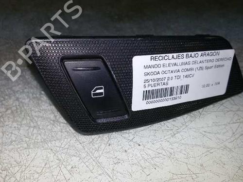 Right front window switch SKODA OCTAVIA II Combi (1Z5) 2.0 TDI BP7991308I26