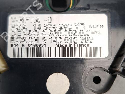 Climate control PEUGEOT 807 Van (EB_) 2.0 HDi (EBRHTBF, EBRHWBF) | BP36353481I5 - Image 3