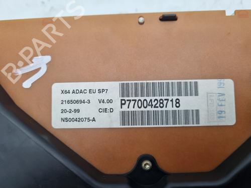 Instrument cluster RENAULT MEGANE I (BA0/1_) 1.4 16V (BA0D, BA1H, BA0W, BA10) | BP11130717C47 
