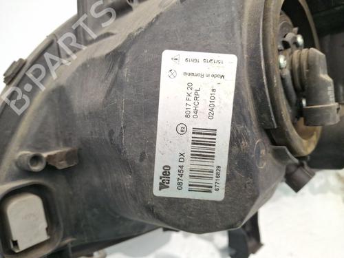 Right headlight OPEL ZAFIRA A MPV (T98) 2.2 DTI 16V (F75) | BP28318954C29 